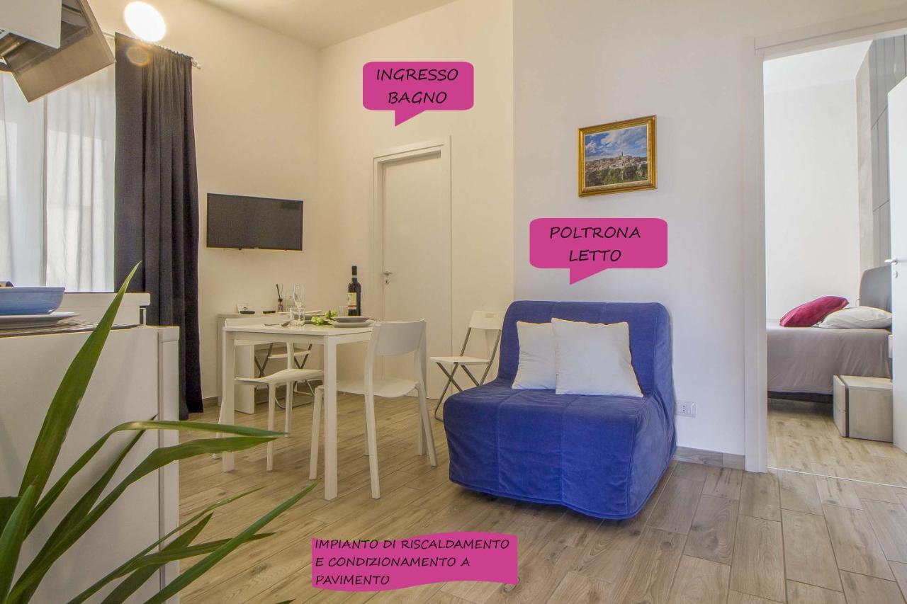 Le Dimore In Centro Con Parcheggio E Self Check-In Matera Exteriör bild